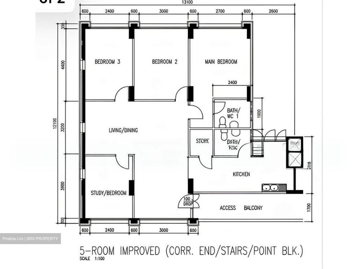 Blk 439 Hougang Avenue 8 (Hougang), HDB 5 Rooms #561301431